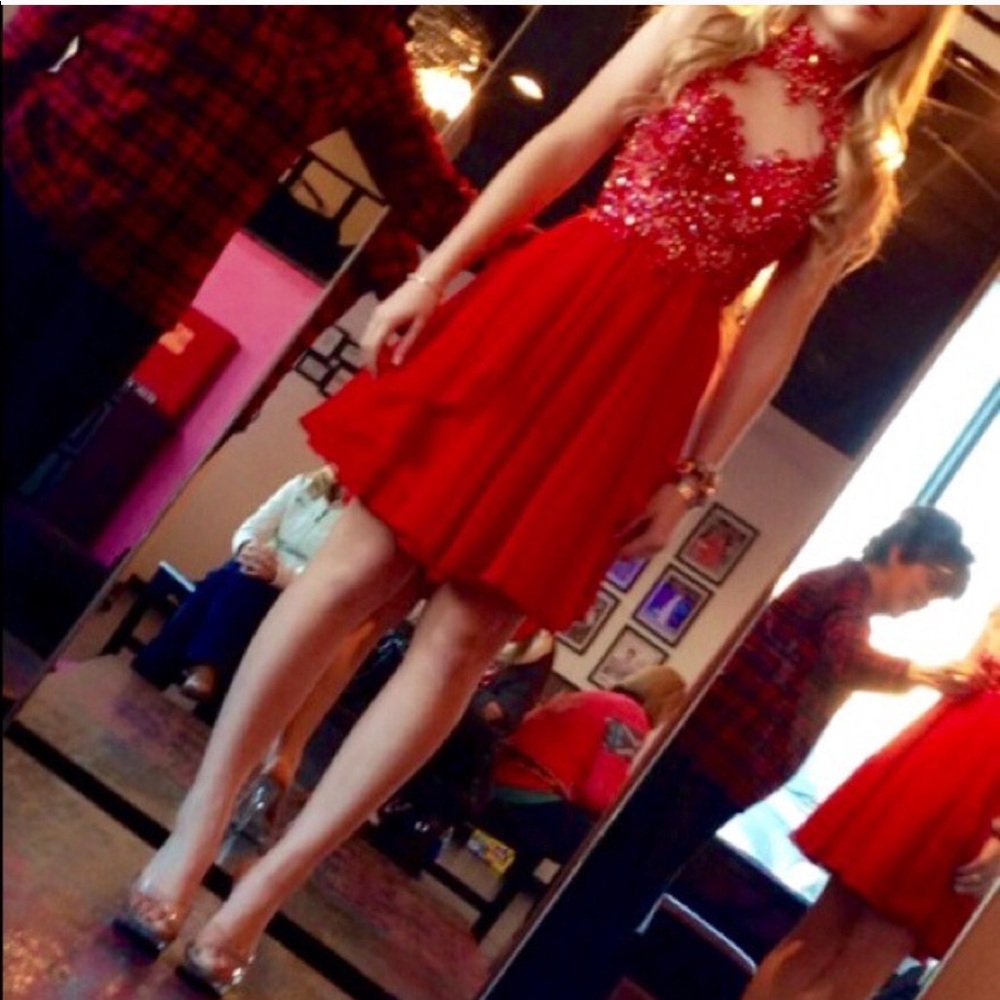 Red Semi Formal Dress